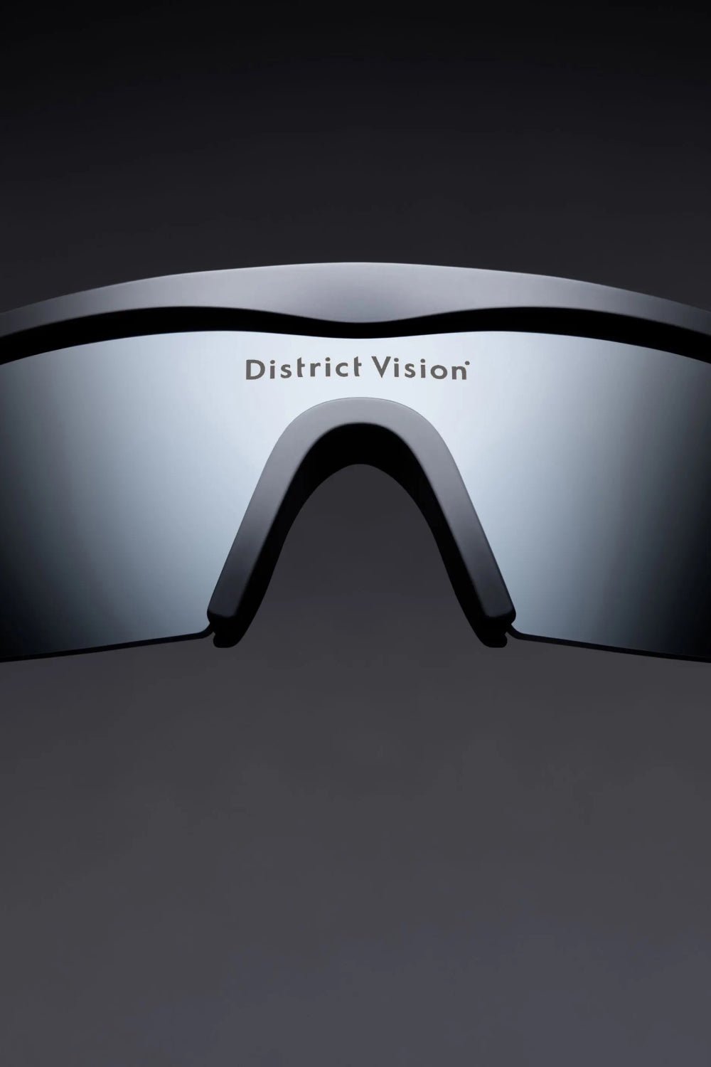 District Vision Koharu Eclipse Sunglasses - Black/D+ Onyx Mirror | Coffee Outdoors