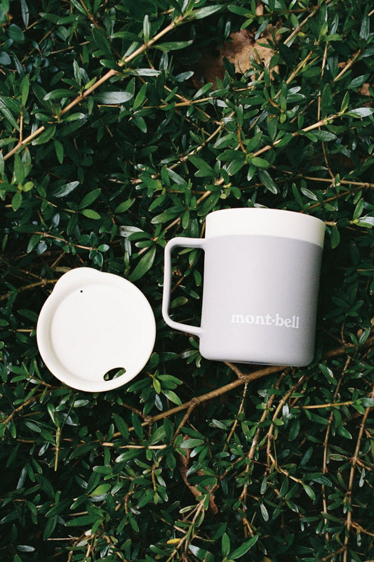Montbell Thermo Mug 200  - Light Grey | Coffee Outdoors
