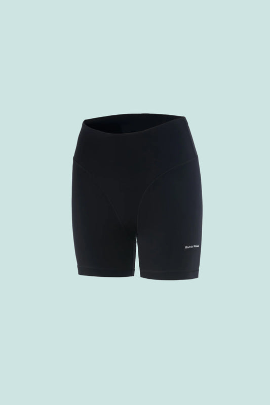 District Vision Womens 5 Inch Studio Half Tight - Black