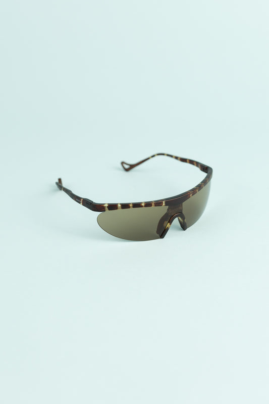 District Vision Koharu Eclipse Sunglasses - Brown Mosaic/D+ Copper