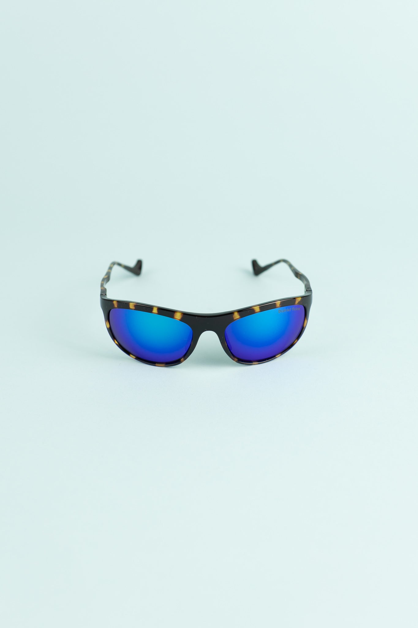 District Vision Takeyoshi Altitude Master Sunglasses - Tortoise/D+ Blue Mirror