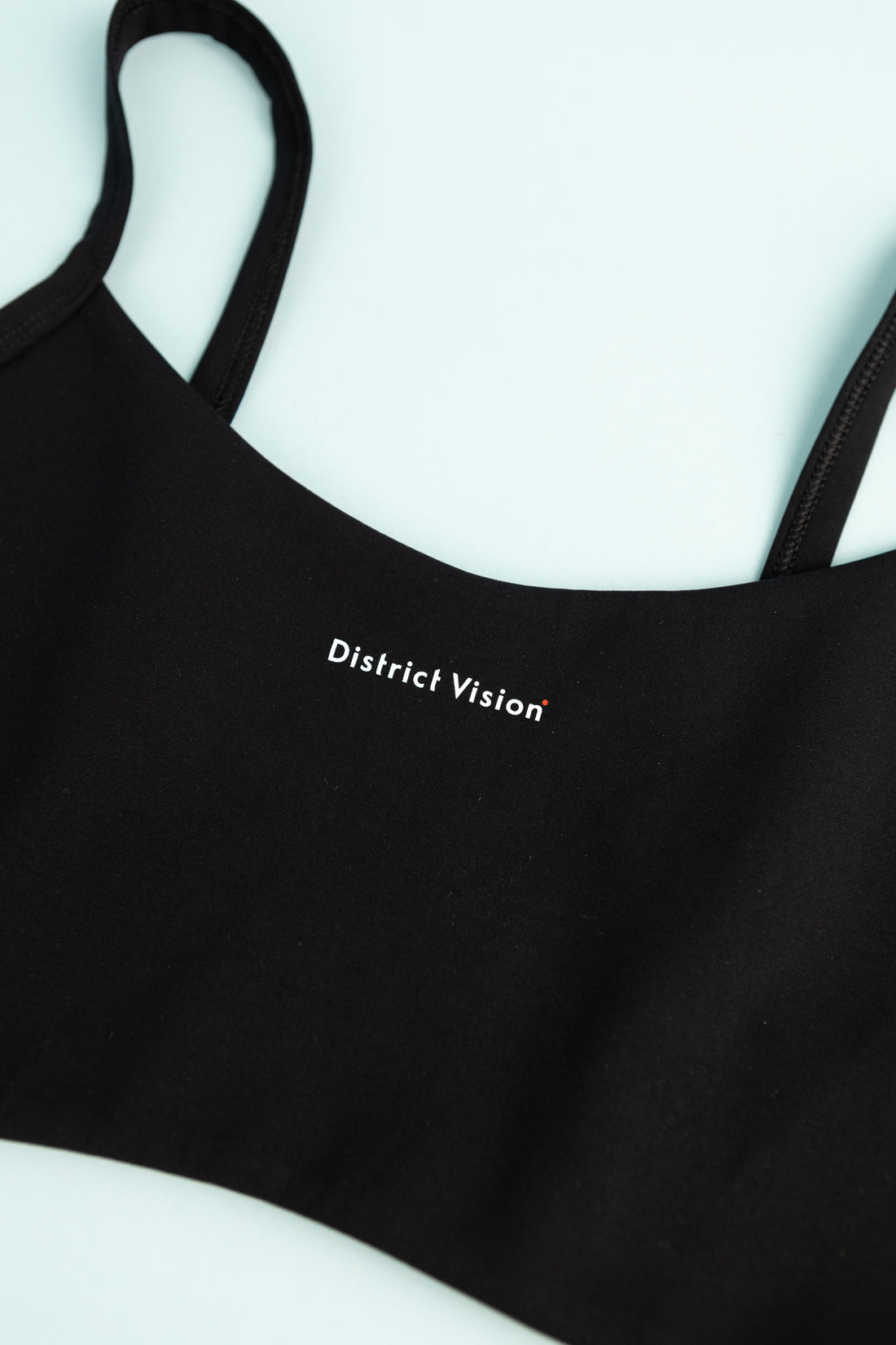 District Vision Women's Studio Bra in Black, view 1.