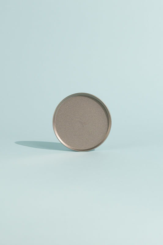 Evernew MulTidish Titanium Plate/Lid, versatile and lightweight kitchen tool for snacks or pot lid.