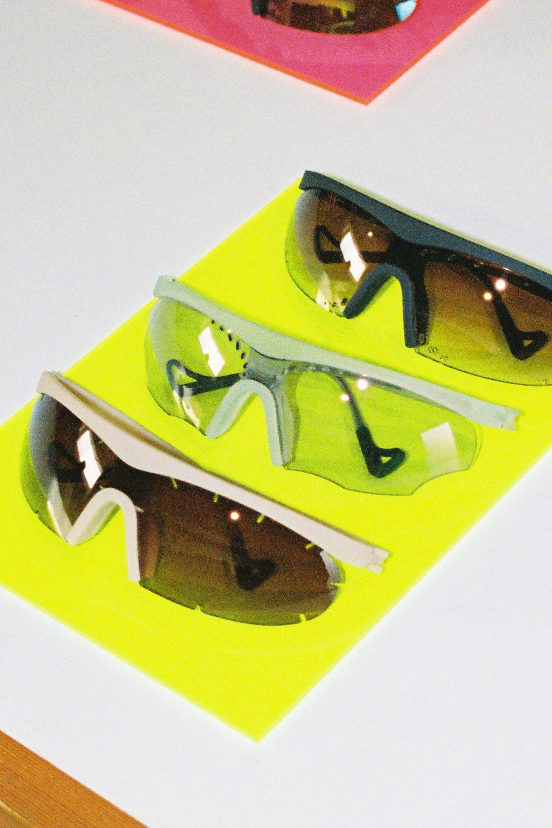 District Vision Koharu Eclipse PAF Sunglasses in Sand/D+ Black Rose Gradient, view 3.