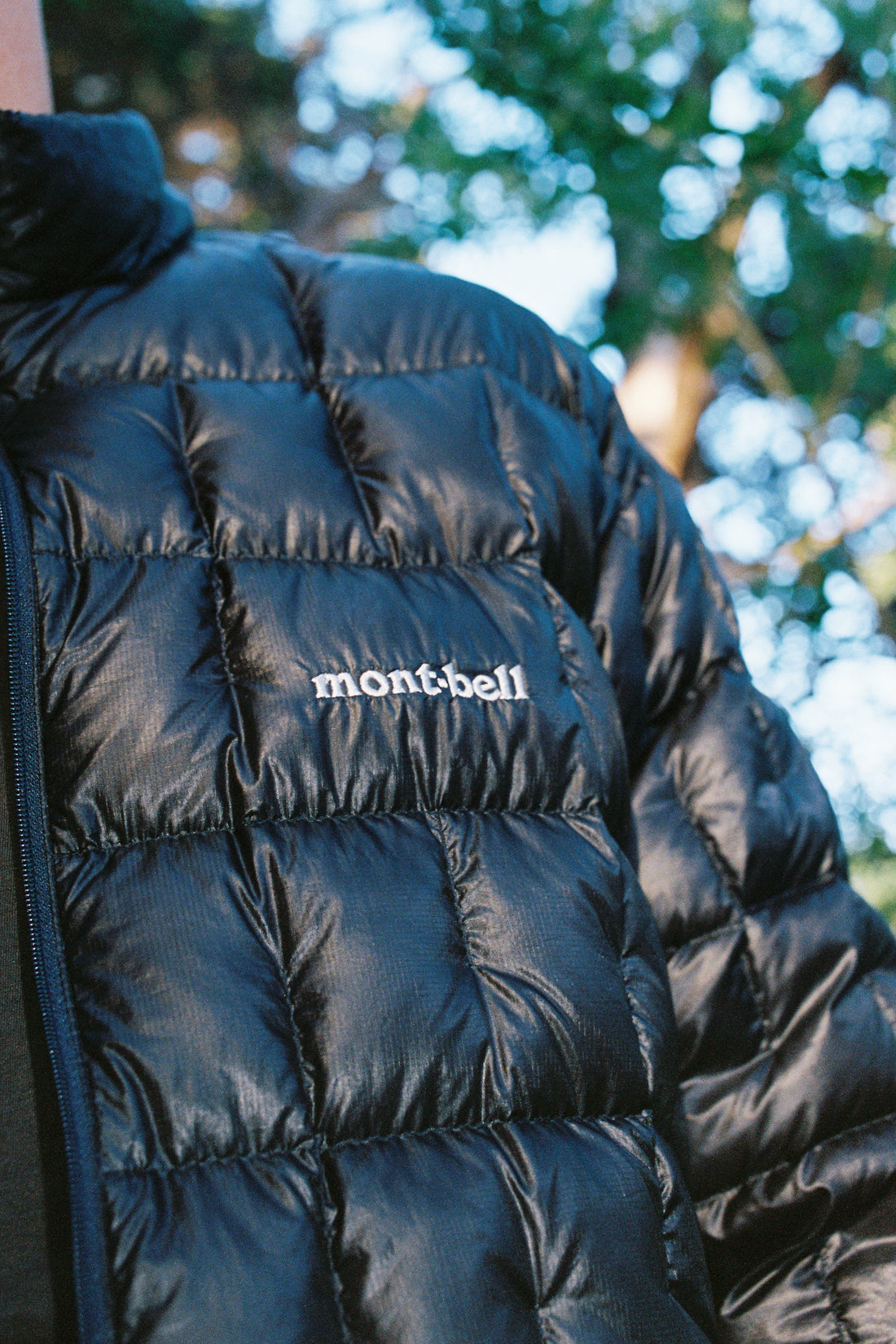 Montbell US Men's Plasma 1000 Down Jacket in Black, view 2.