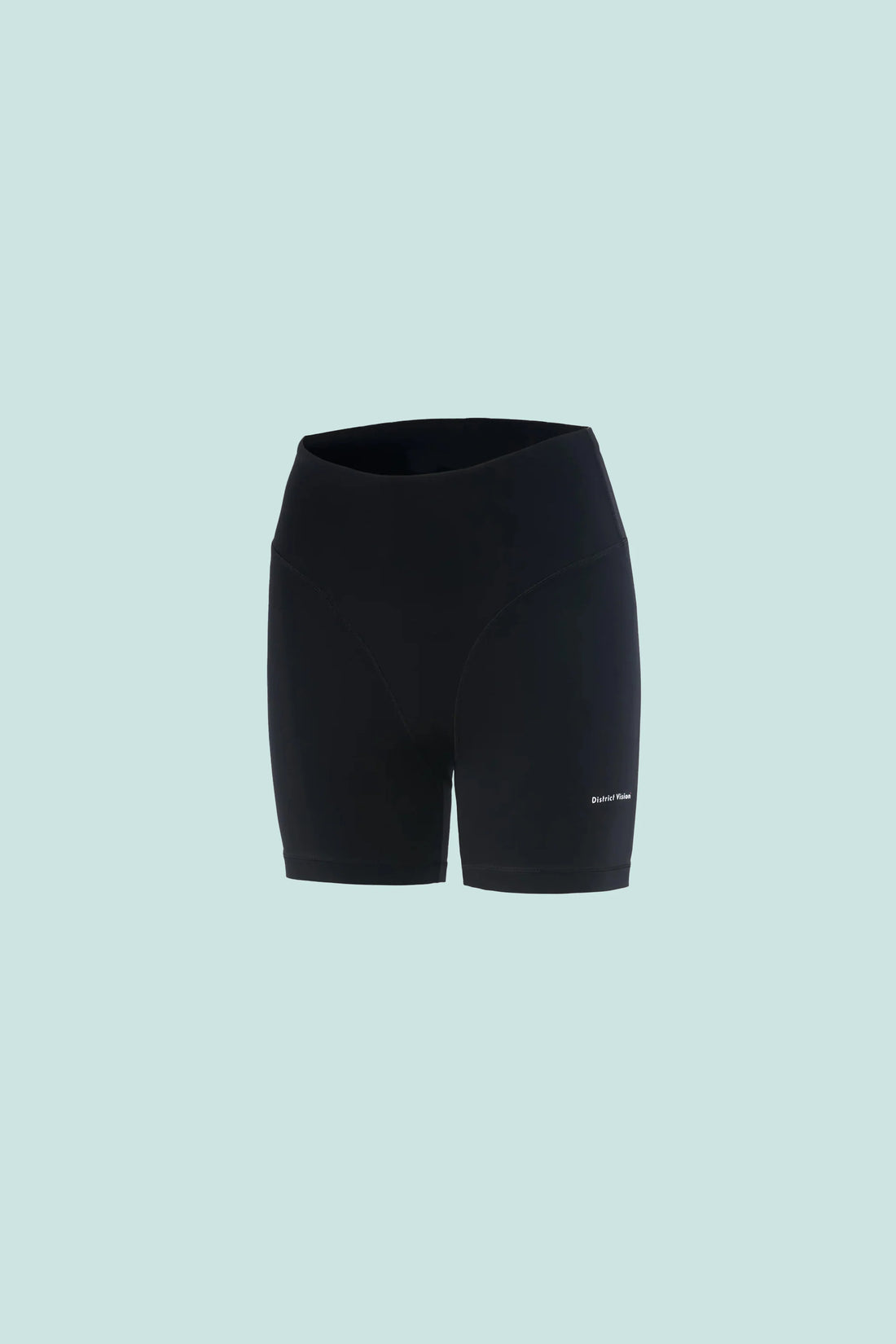 District Vision Women's 5 Inch Studio Half Tight in Black, view 1.