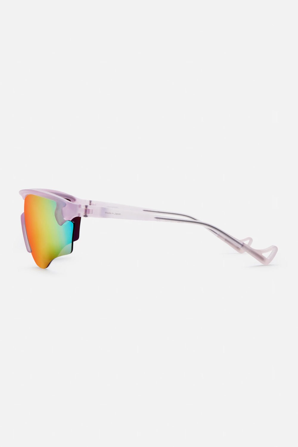 District Vision Junya Racer Sunglasses - Pink Moon/D+ Spectral Mirror | Coffee Outdoors
