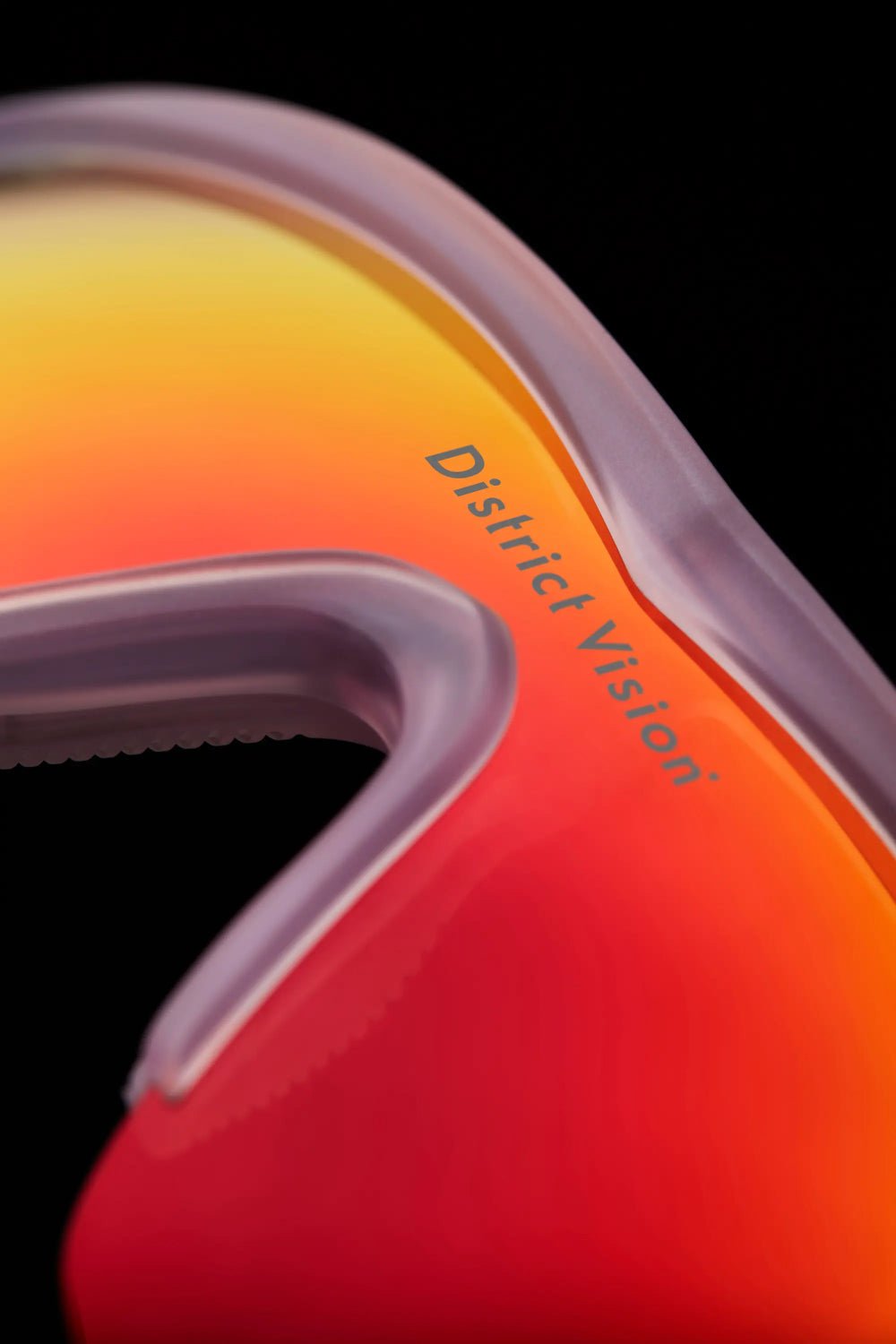 District Vision Junya Racer Sunglasses - Pink Moon/D+ Spectral Mirror | Coffee Outdoors