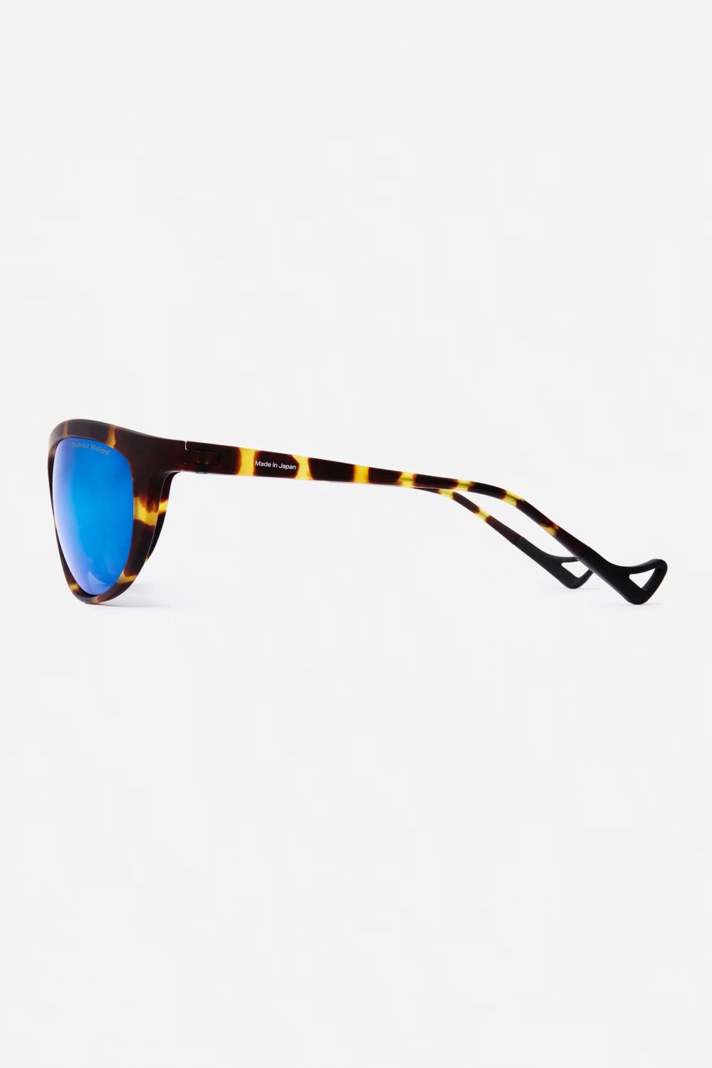 District Vision Takeyoshi Altitude Master Sunglasses - Tortoise/D+ Blue Mirror | Coffee Outdoors