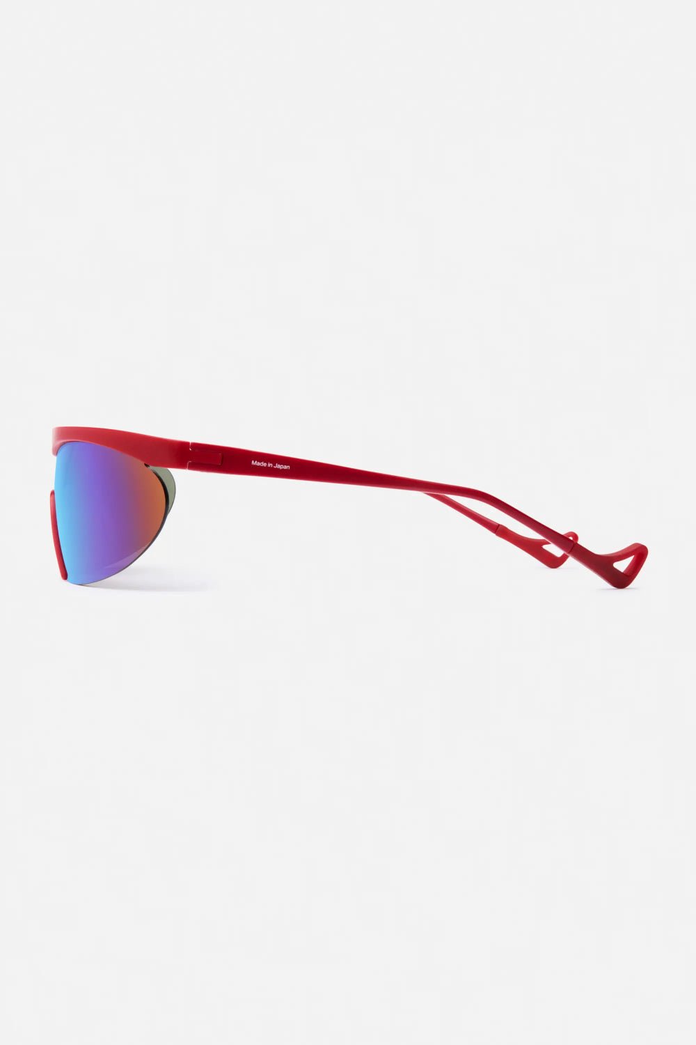 District Vision Koharu Eclipse Sunglasses - Metallic Red/D+ Blue Mirror | Coffee Outdoors