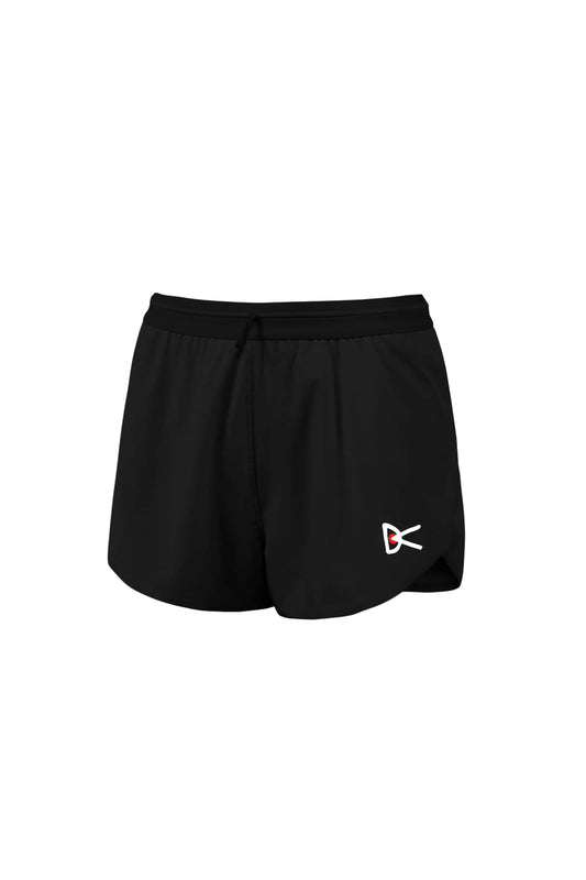 District Vision 3 inch Split Shorts - Black | Coffee Outdoors