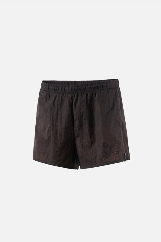 District Vision Ultralight Zippered Hiking Shorts - Cacao | Coffee Outdoors