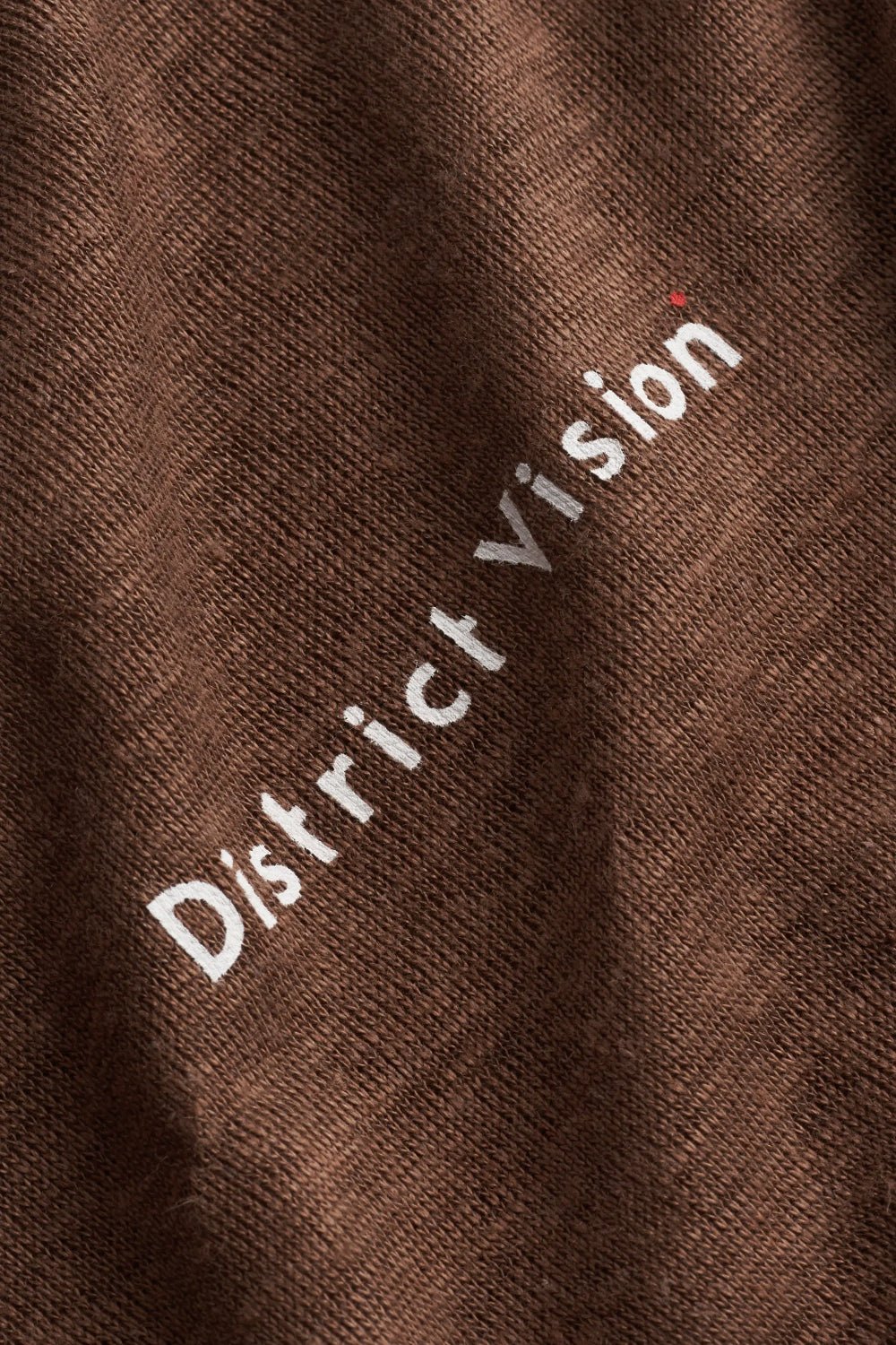 District Vision Hemp Short Sleeve Tee - Cacao | Coffee Outdoors