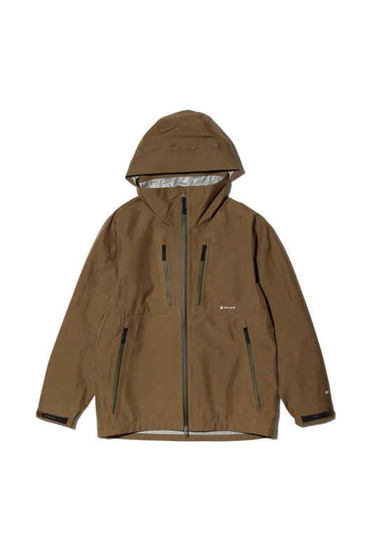 Snow Peak Gore-Tex Rain Jacket - Coyote | Coffee Outdoors