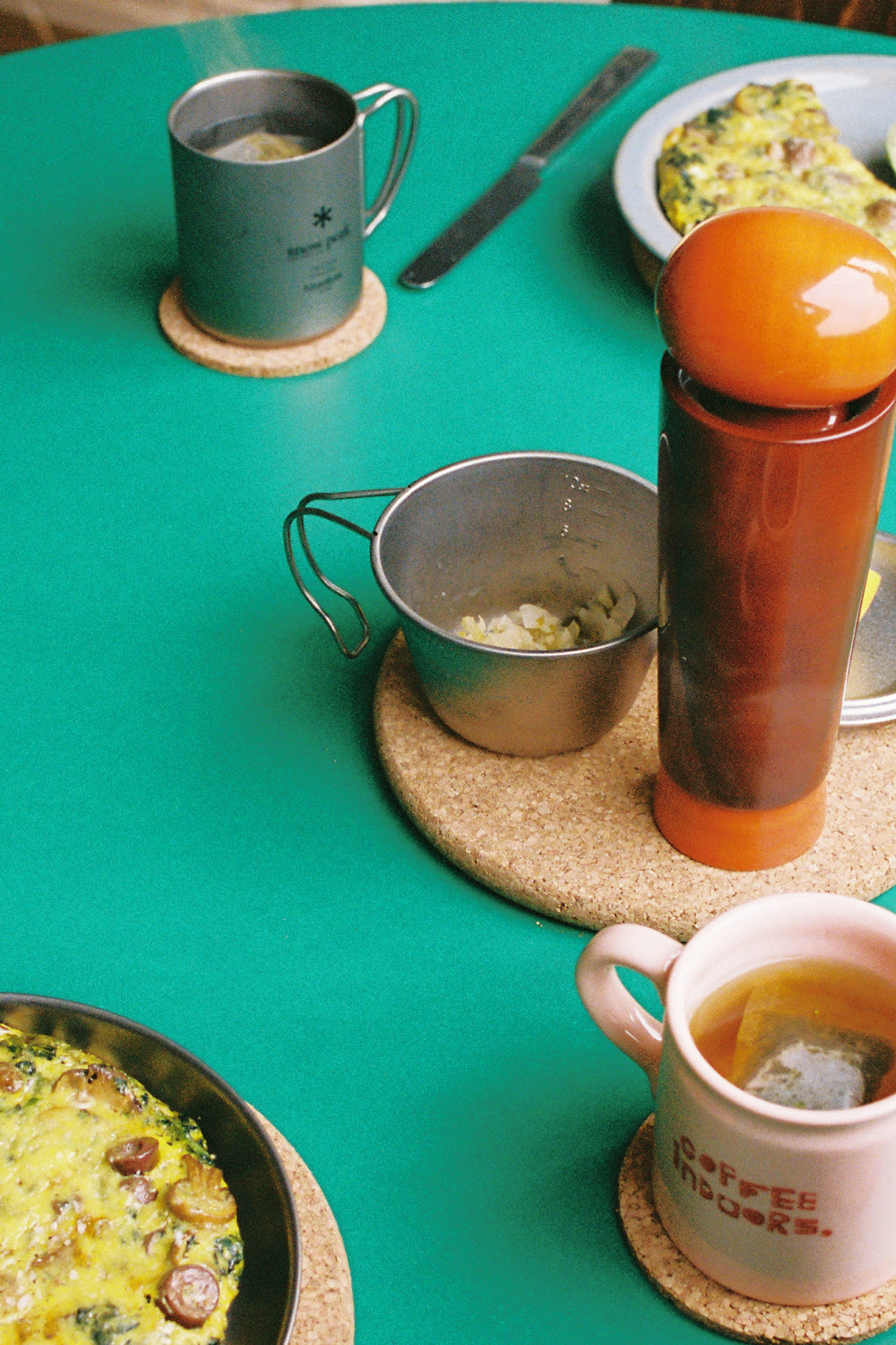 Snow Peak Deep Titanium Backpacker's Cup with Lid