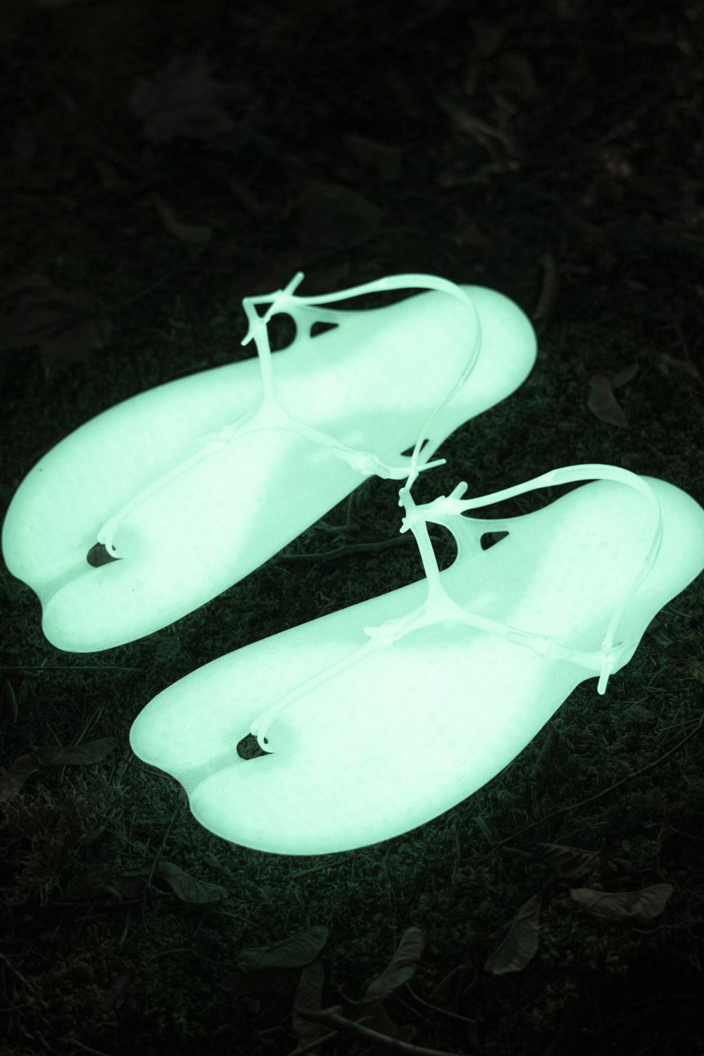 Footprint Camp Sandal - Glow in the Dark