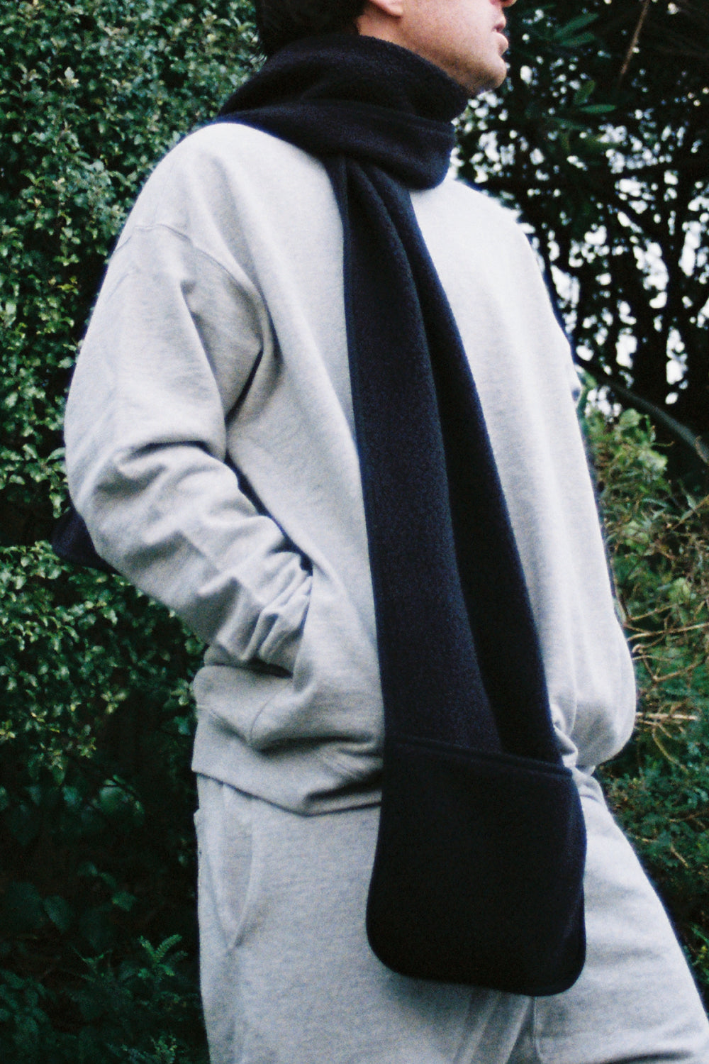 Snow Peak Thermal Boa Fleece Scarf - Black