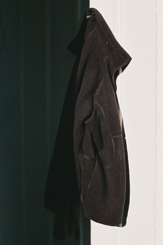 Snow Peak Thermal Boa Fleece Jacket - Black