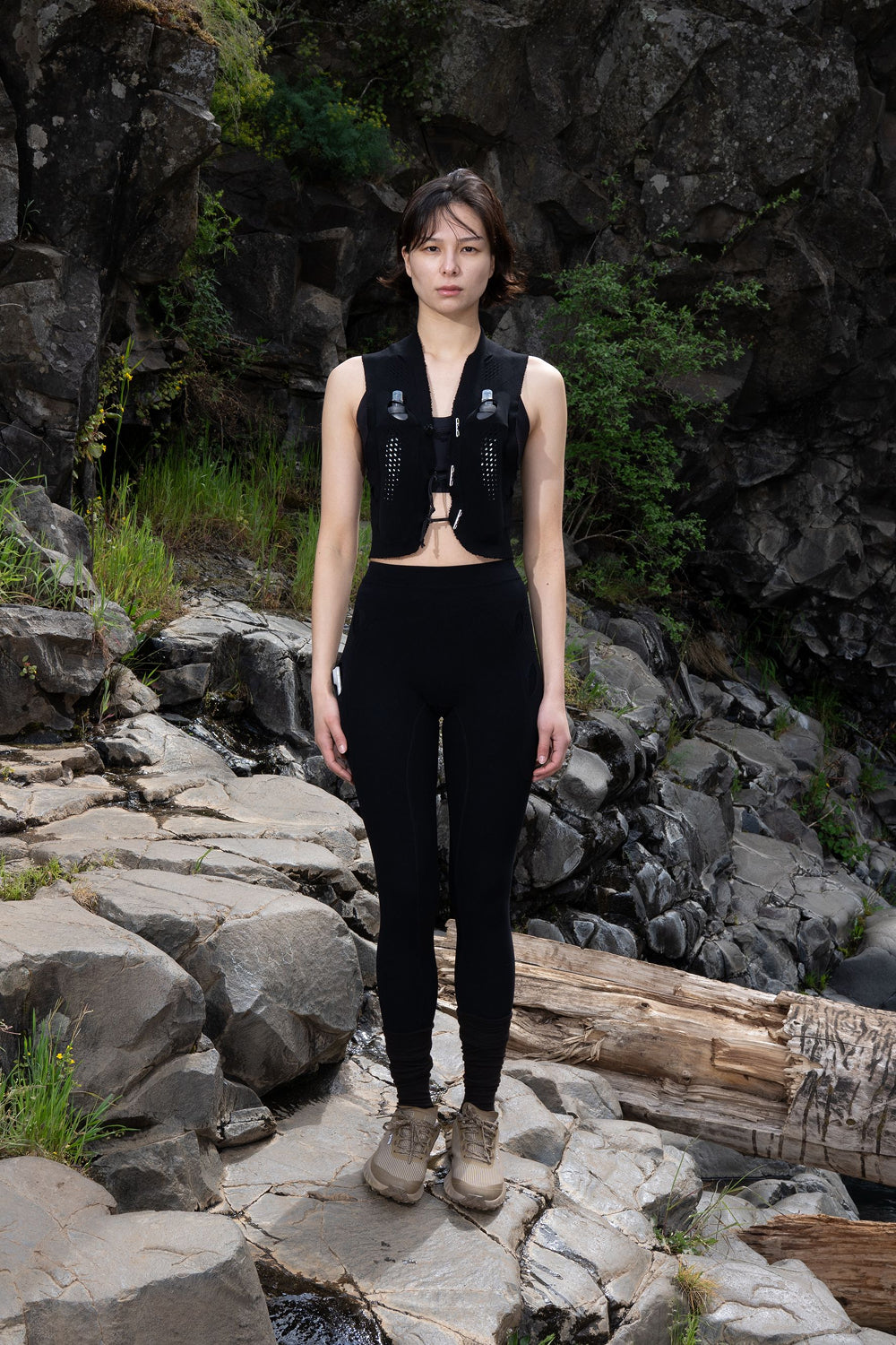 Warp Cargo Leggings - Phantom