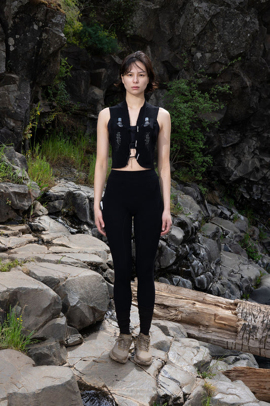 Warp Cargo Leggings - Phantom