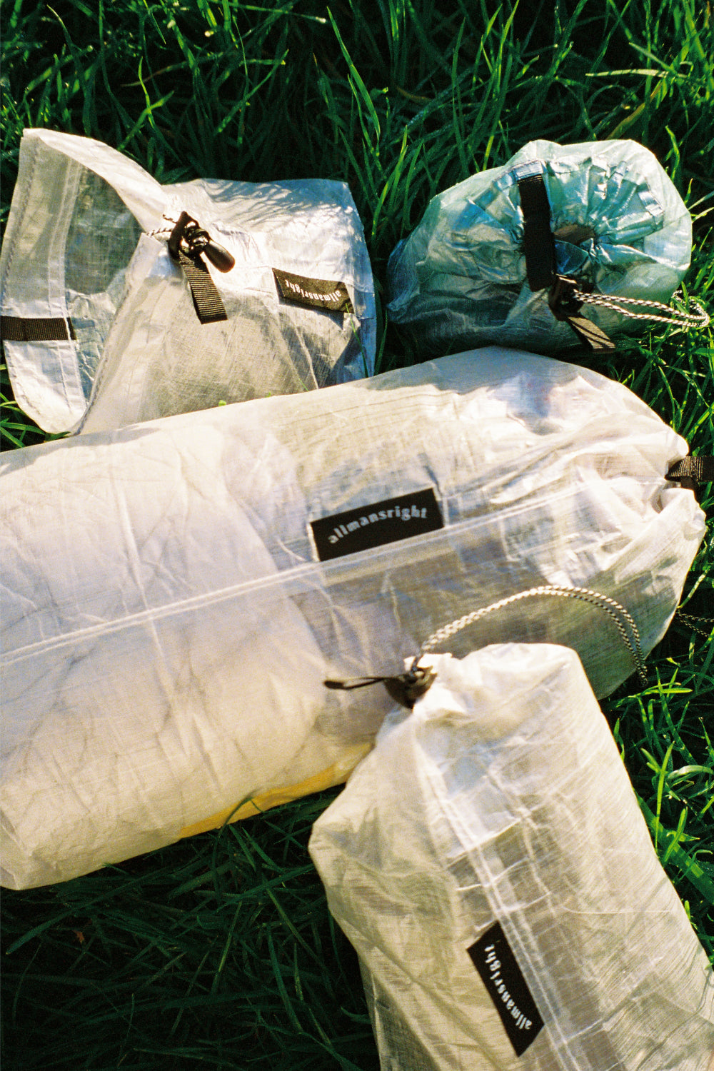 Allmansright Krafs Stuff Sack Large in White, view 1.
