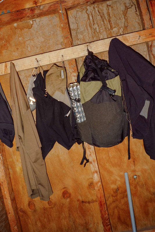 Joey - Pine Gridstop/Black Mesh