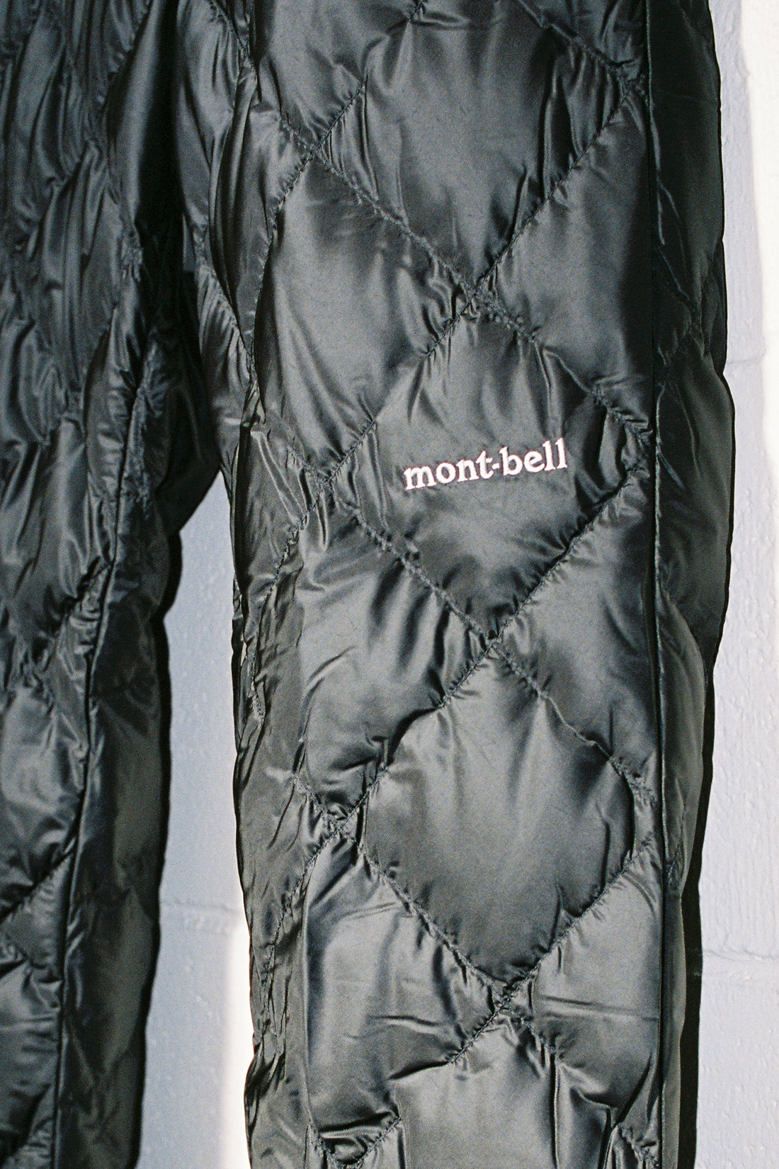Montbell US Women's Superior 800 Down Pants in Black, view 2.