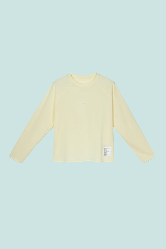 AuraLite™ UV Long Tee - Transparent Yellow