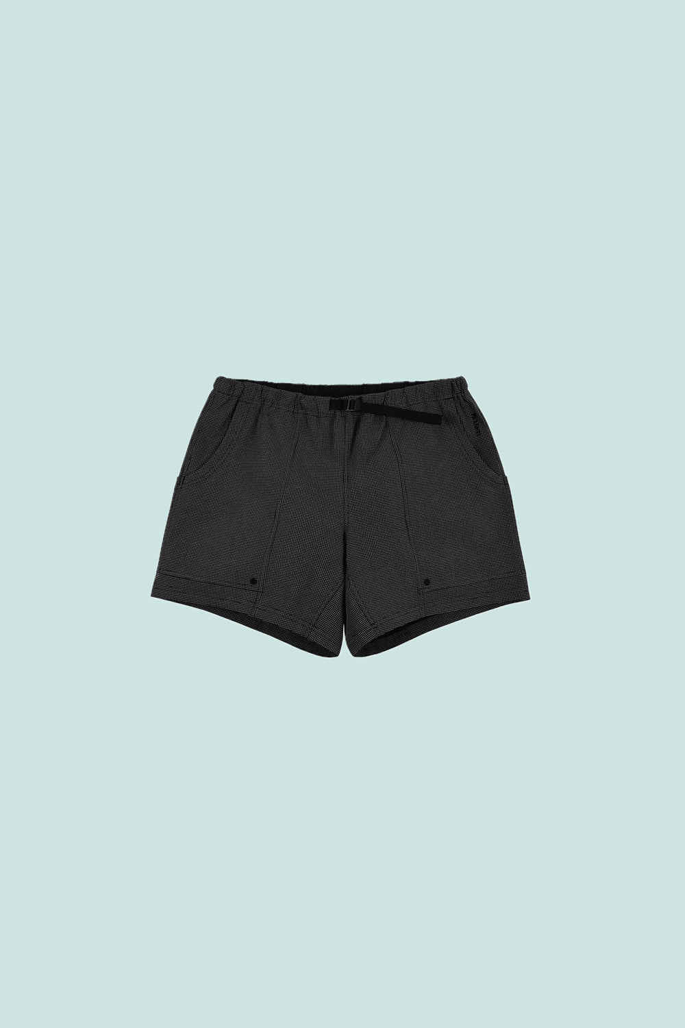 Hiking Shorts - Black Uhmwpe Grid Mesh