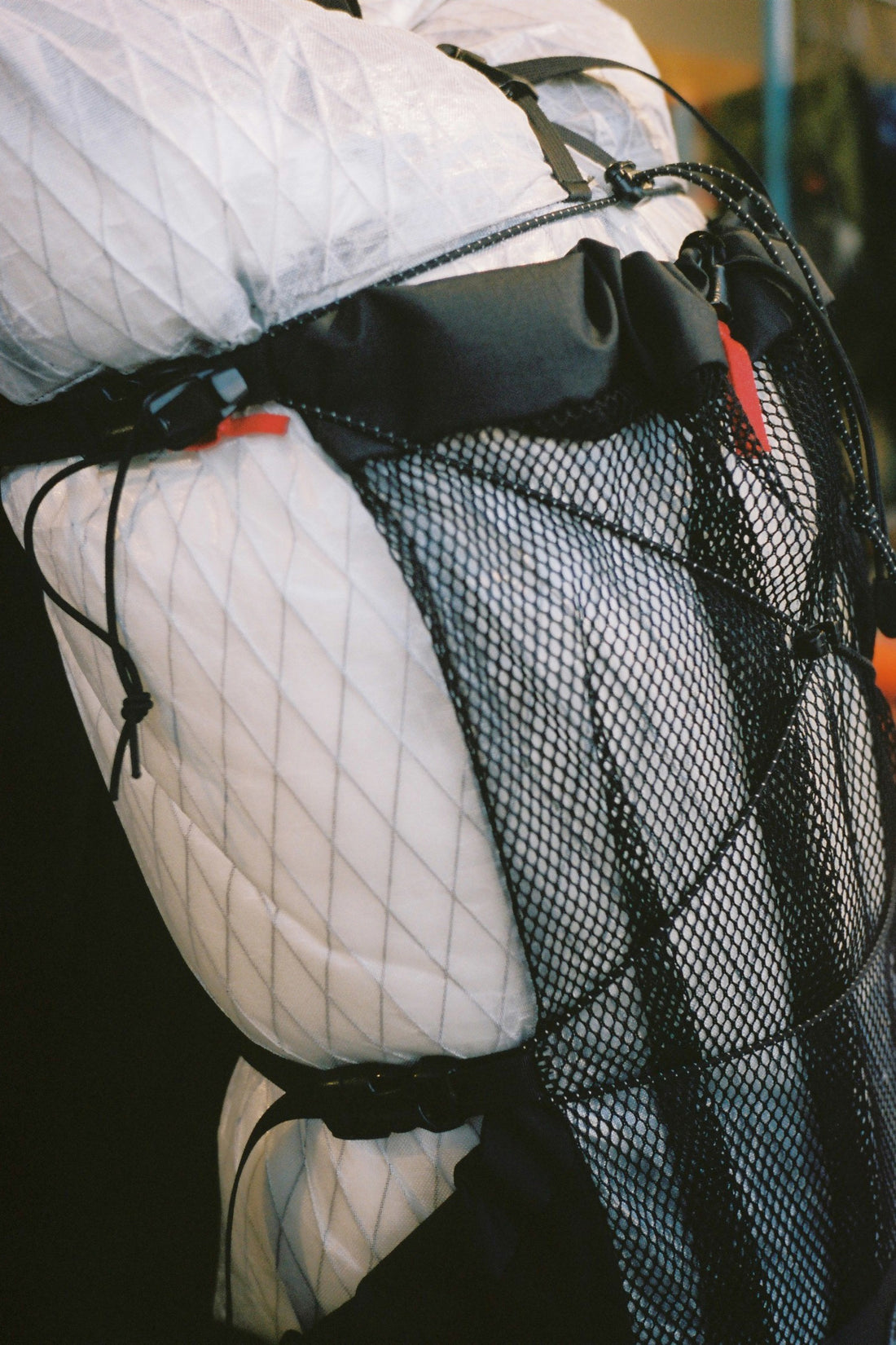 THREE Backpack - UX10 White Mesh
