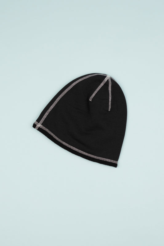 Thurston Power Wool™ Skull Cap - Black / Glacier Grey