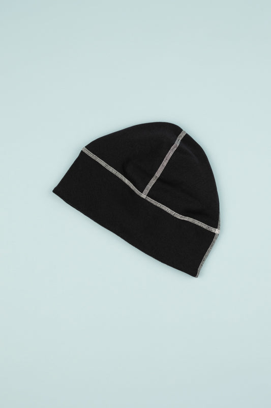 Thurston Power Wool™ Beanie - Black / Glacier Grey