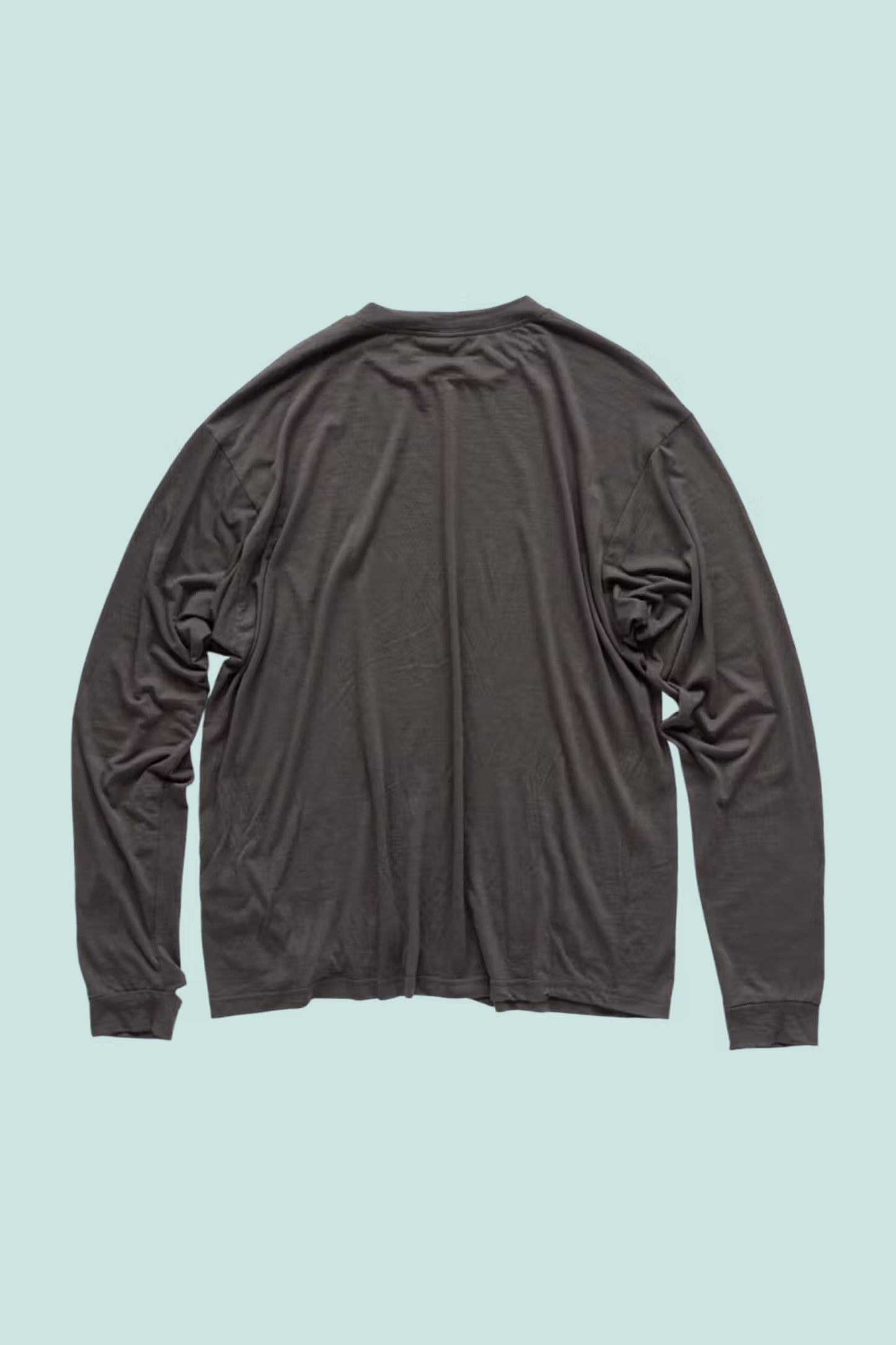 Gnuhr Creeper Crew Merino - Black Olive