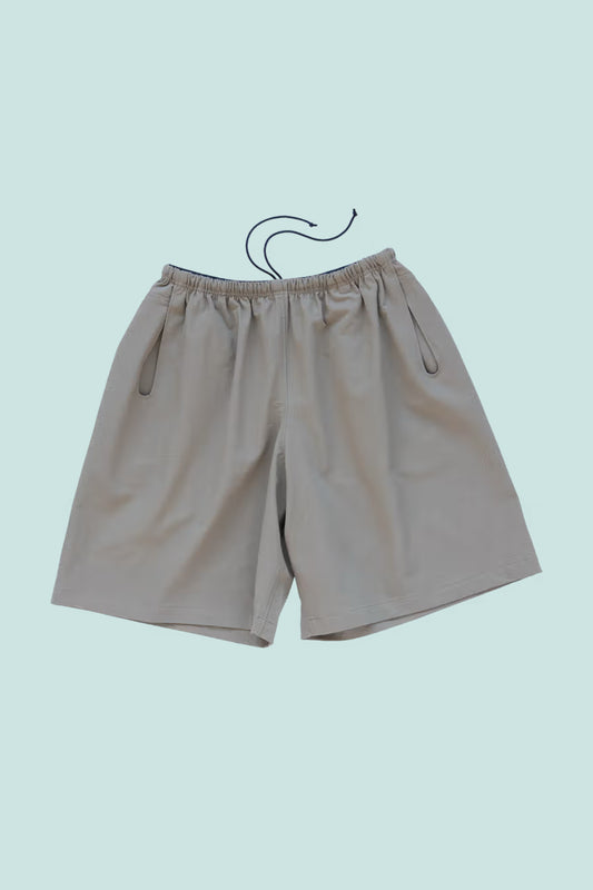 Gnuhr Explora Short in Lead Gray, rugged Cordura nylon shorts for outdoor comfort and durability.