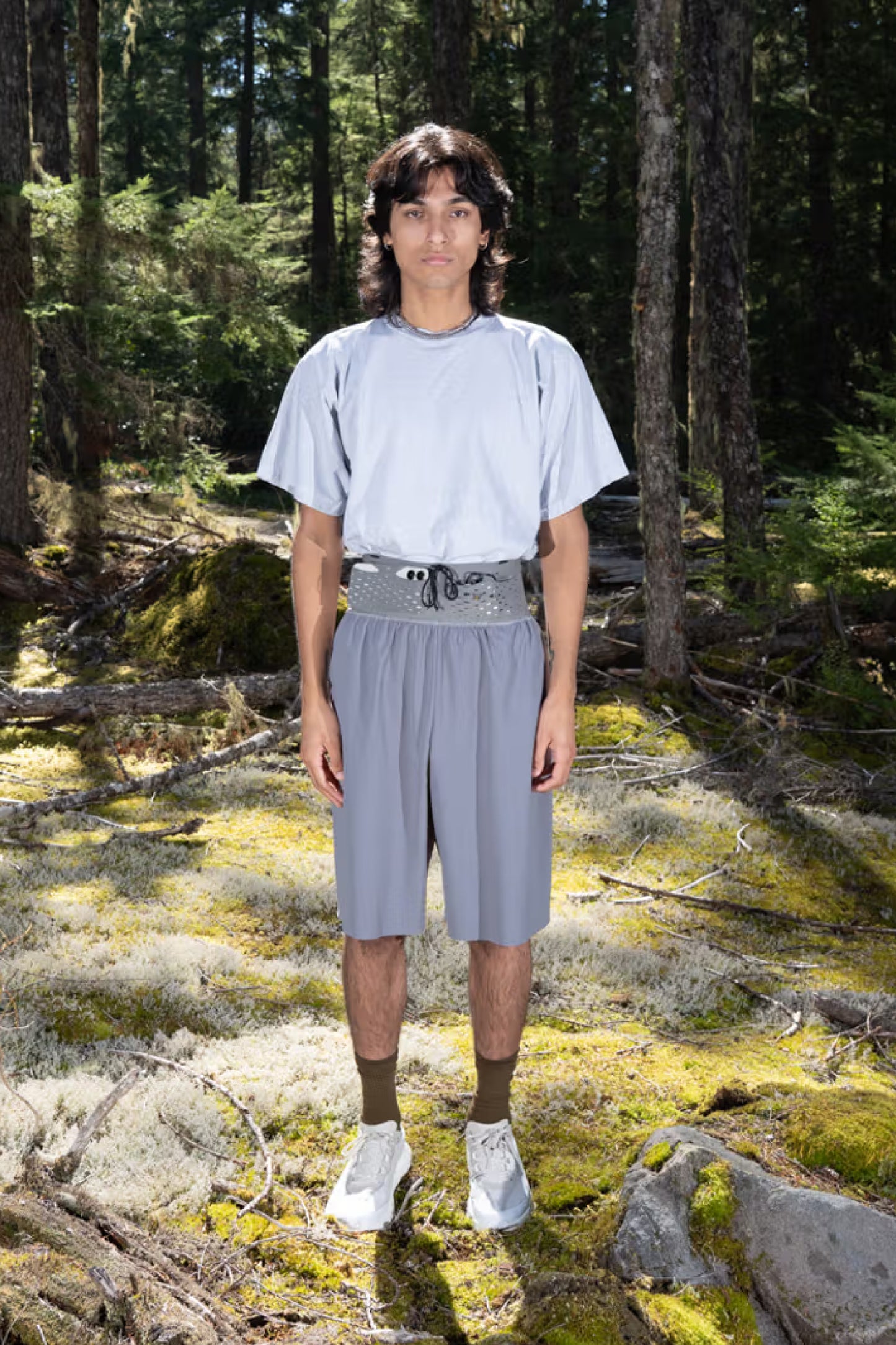 Gnuhr Warp Short Long - Charcoal