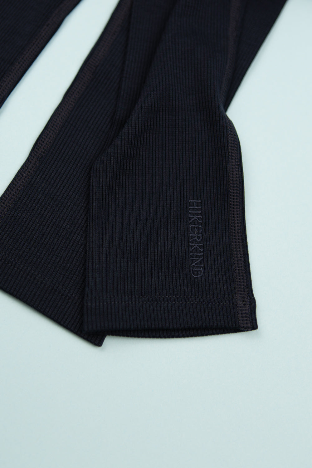 Hikerkind Ribbed Merino Long Sleeve 01 - Woad