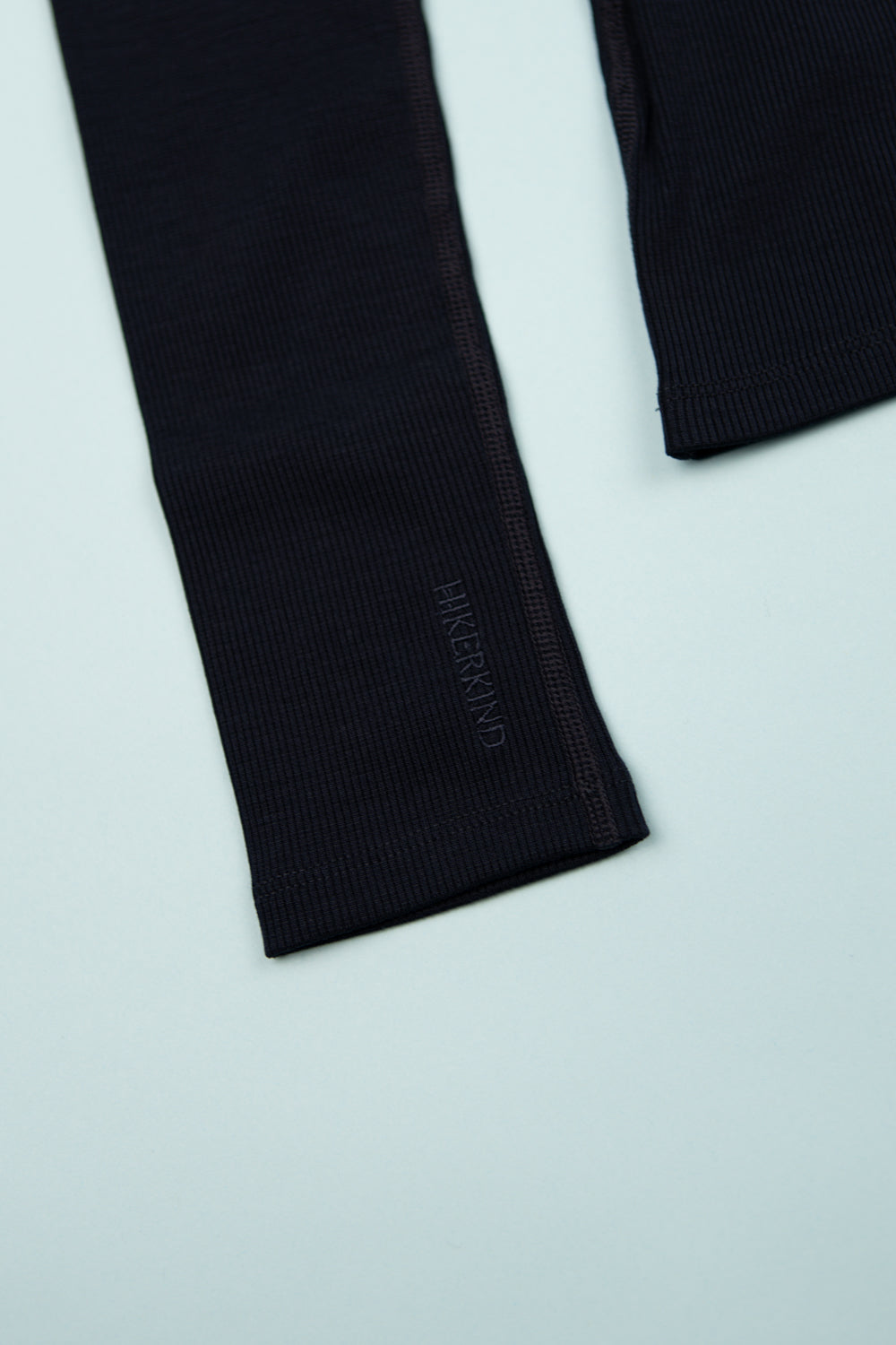 Hikerkind Ribbed Merino Turtleneck 01 - Woad