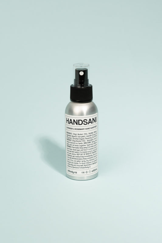 OF BODY HANDSANI Natural Hand Sanitiser - 100ml