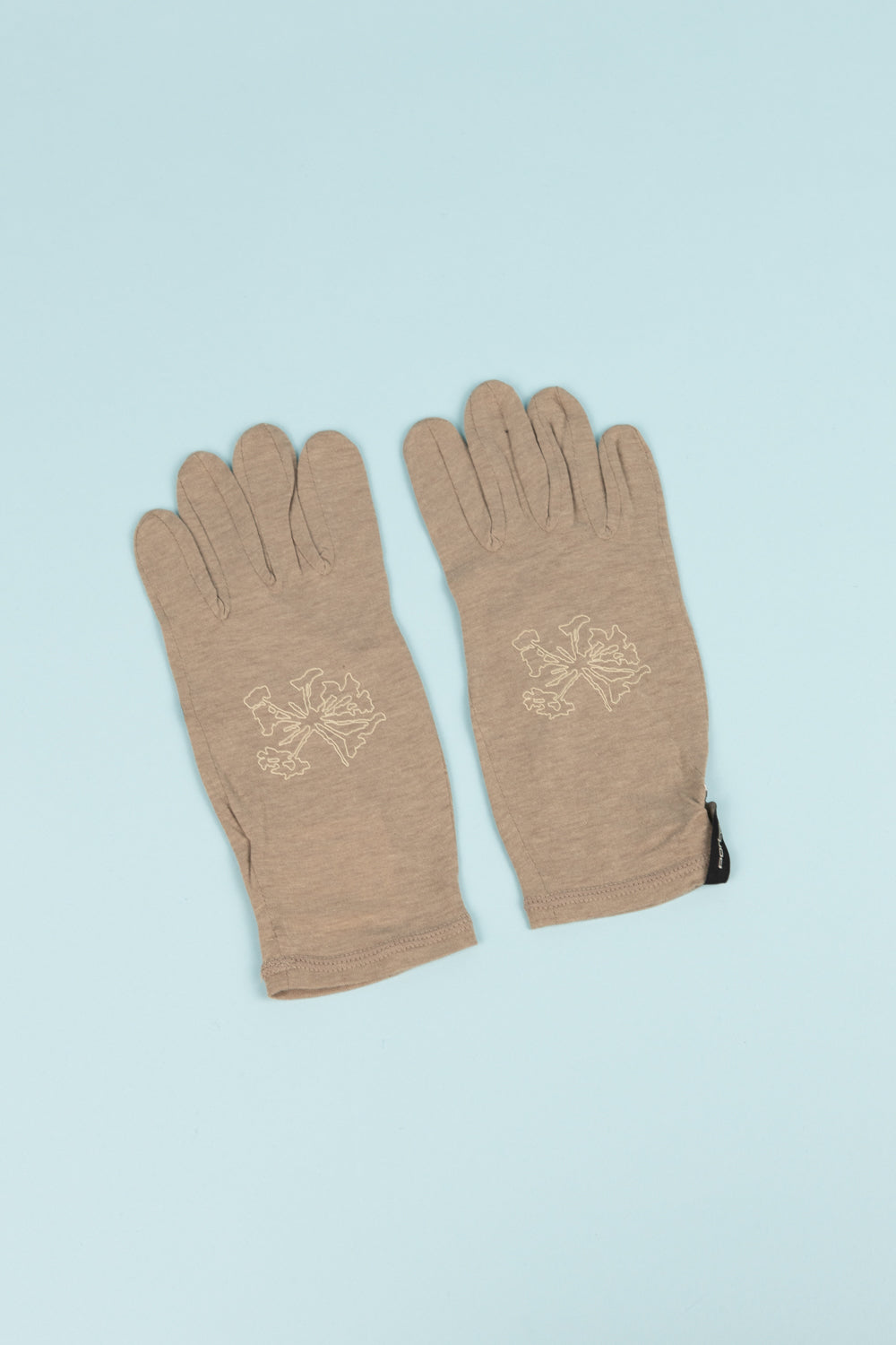 Portal Drift Merino Gloves in Desert Taupe, soft merino wool gloves for outdoor activities.