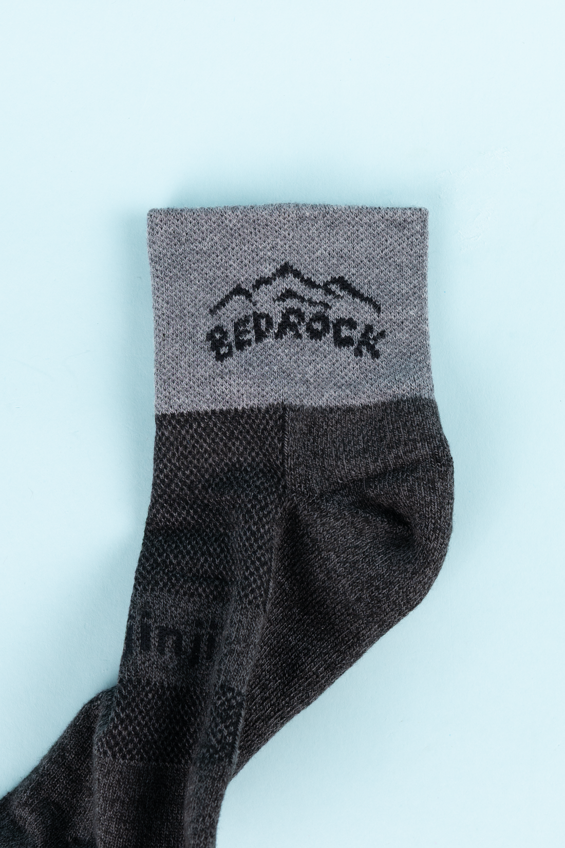 Bedrock Sandals x Injinji Mini-Crew Split Toe Socks - Granite