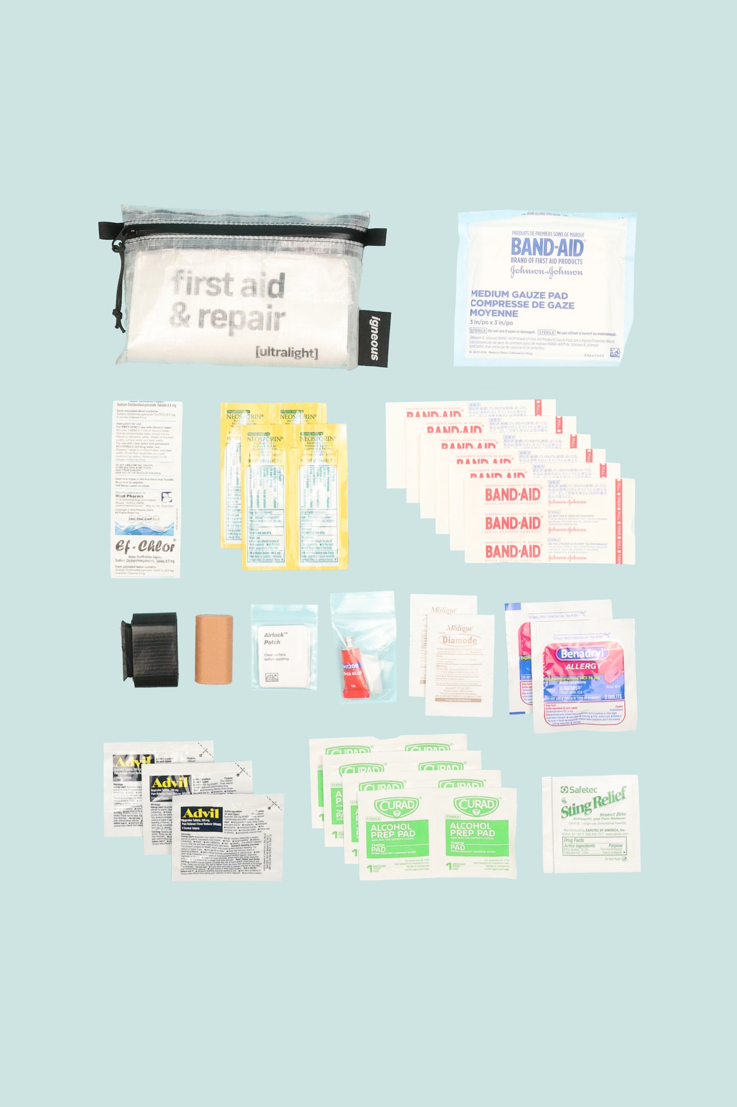 Igneous Gear First Aid Repair Kit NZ Coffee Outdoors