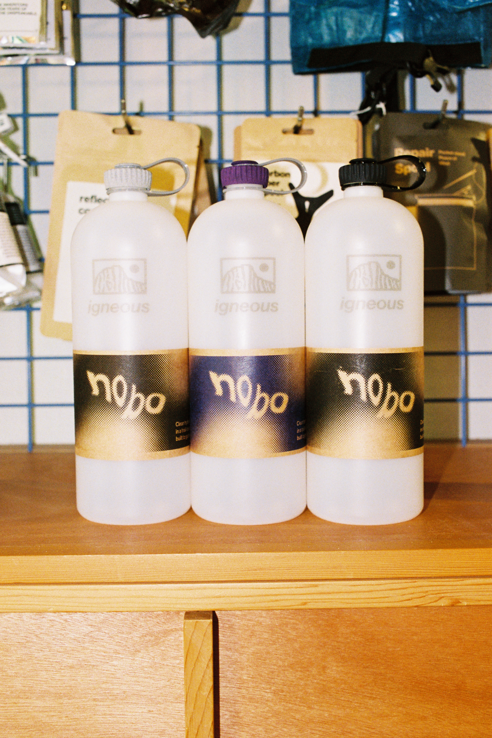 Igneous Gear NOBO Bottle in Basalt, view 2.