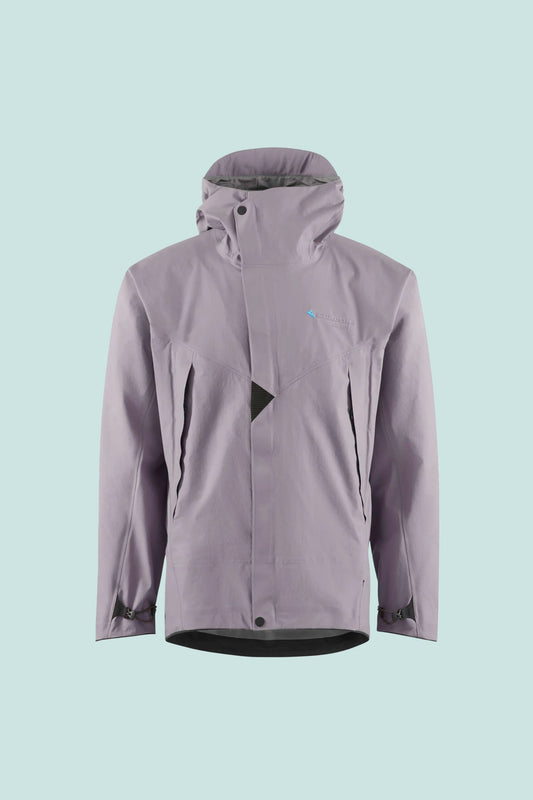 Klattermusen Mens Asynja Jacket - Purple Dove | Coffee Outdoors