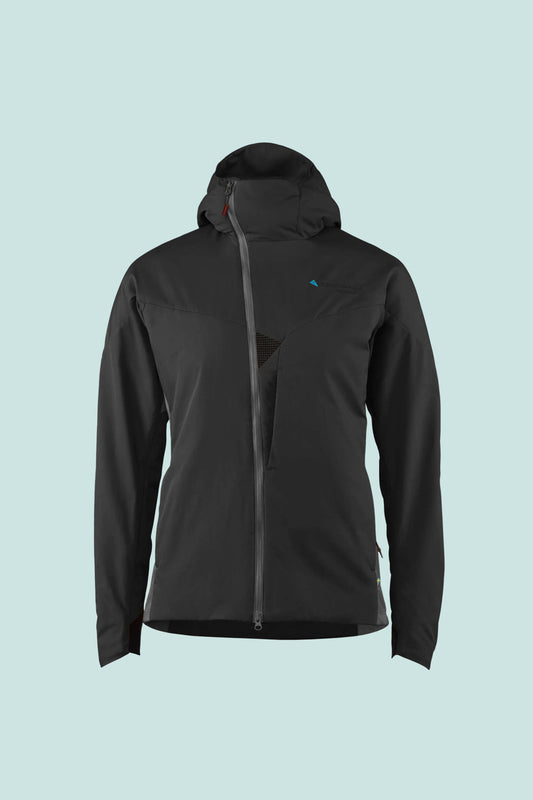 Klattermusen Womens Gondul Hood Jacket - Raven | Coffee Outdoors