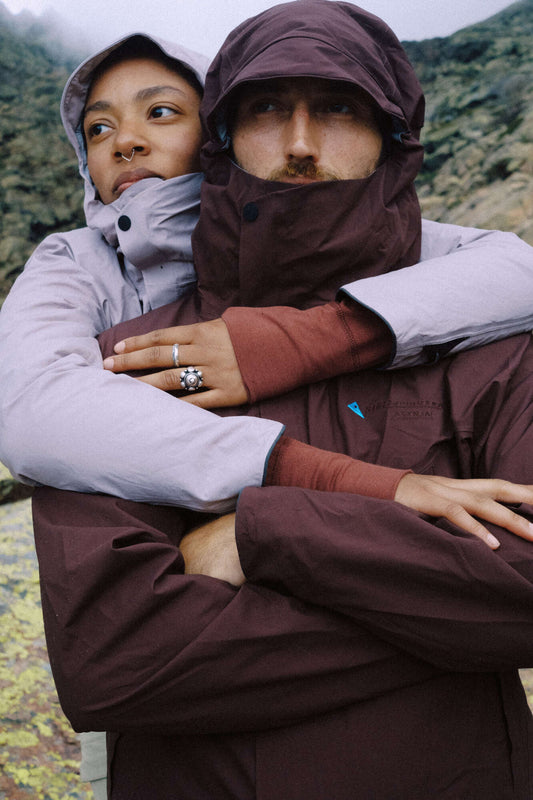 Klattermusen Mens Asynja Jacket - Amaranth Red