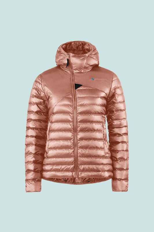 Klattermusen Womens Lopt Hood Jacket - Cedar Rose