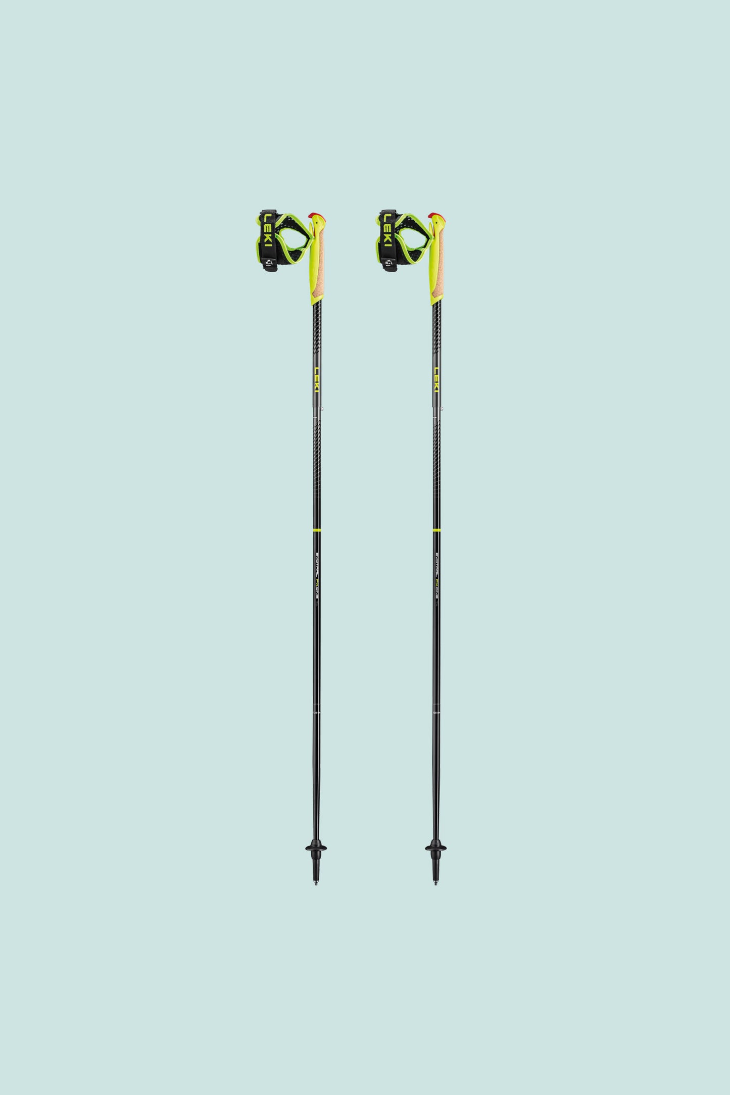 Leki Evotrail FX One TA Poles - Black