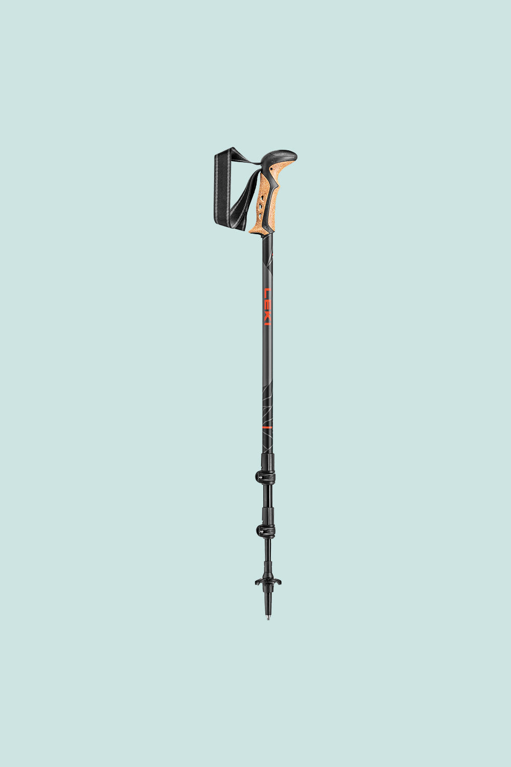 Leki Khumbu Poles lightweight trekking pole with adjustable telescopic design.