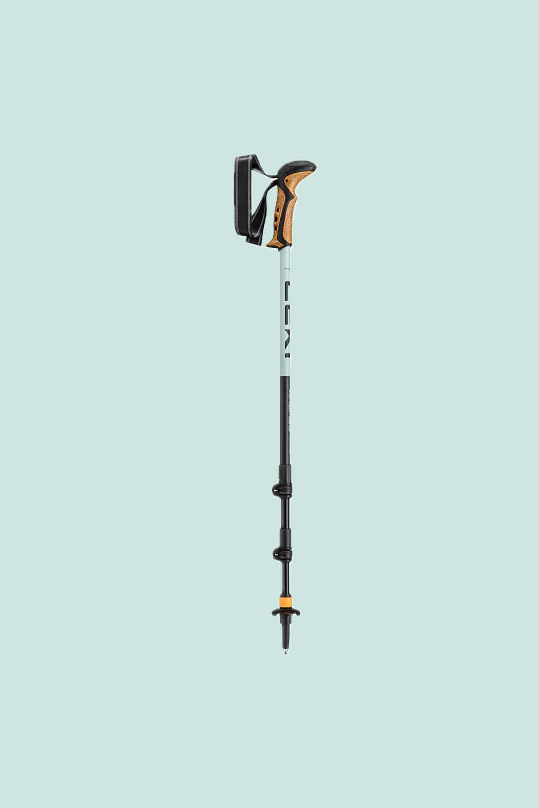 Leki Khumbu Lite AS Poles in Dark Sea Green/Black, view 2.