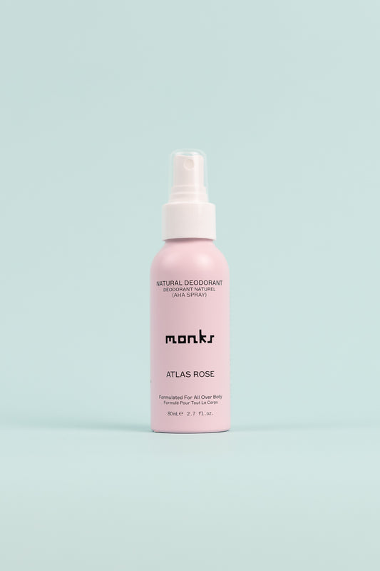 Monks Atlas Rose Spray Deodorant